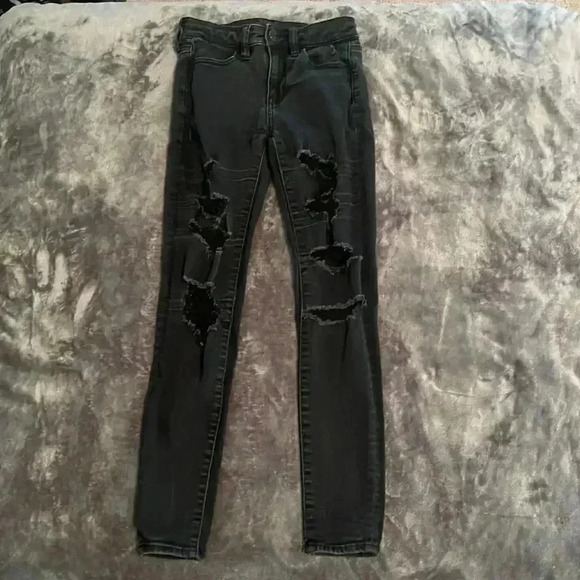 💜American Eagle next level stretch jeggings - Picture 1 of 6